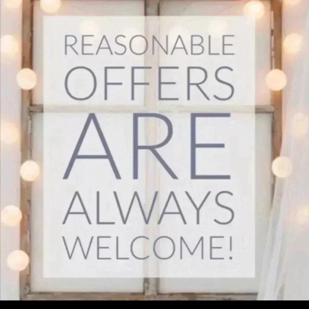Reasonable offers excepted